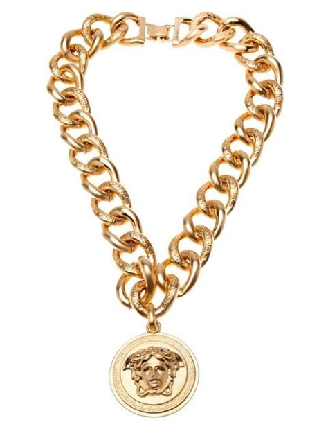 doccia sciuma versace gold|versace necklace farfetch.